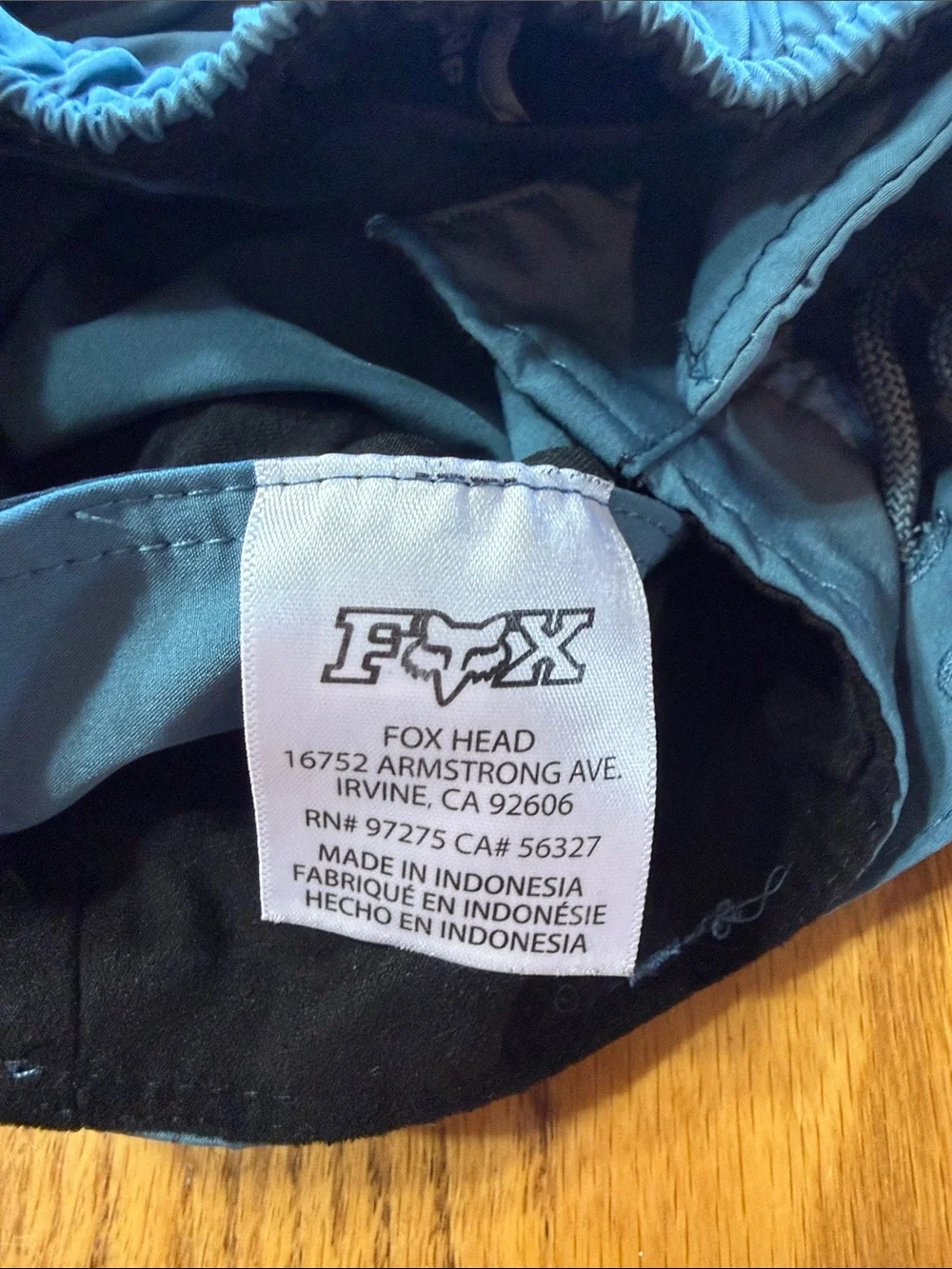 Fox Men's Teal Swim Hybrids
